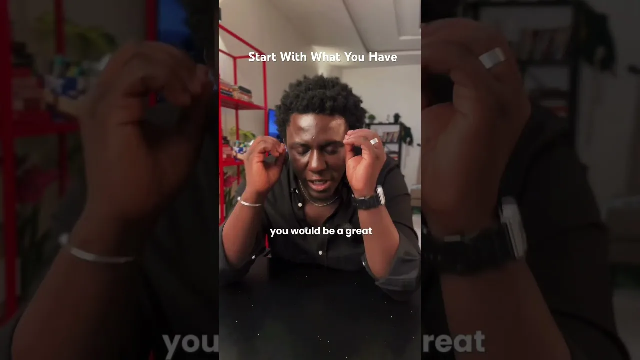 Thumbnail of the video Start With What You Have